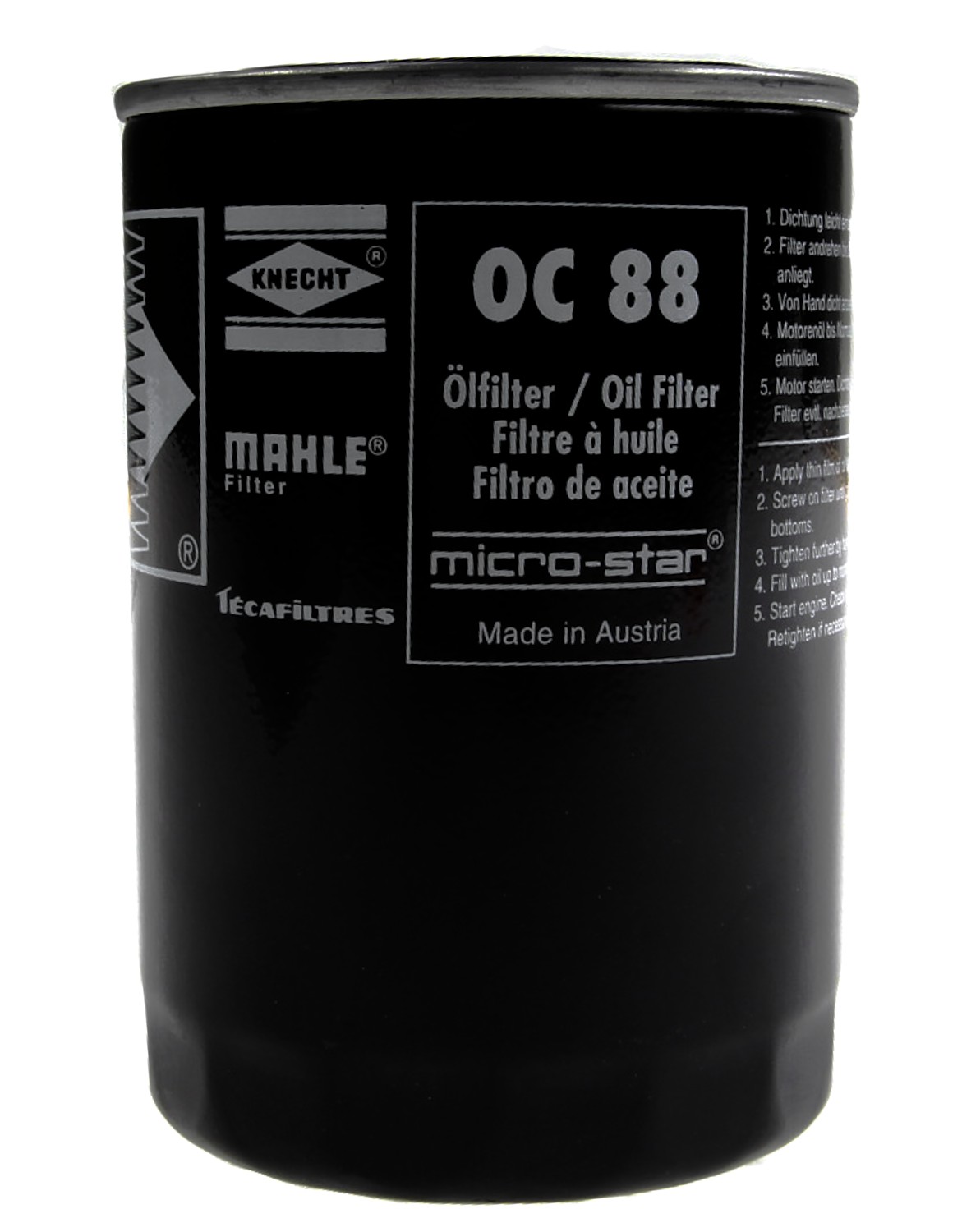 OC88_MAHLE Engine Oil Filter